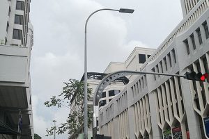 Hêza Bilind 200W roniyên kolanan LED, Singapore Highway Avenue