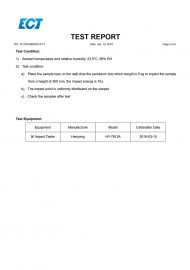 LD05 IK09 SERTIFICATE